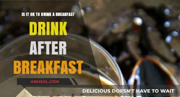 Can You Enjoy a Breakfast Drink Post-Meal? Exploring the Timing Debate