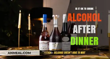 Is Drinking Alcohol After Dinner Healthy or Harmful?