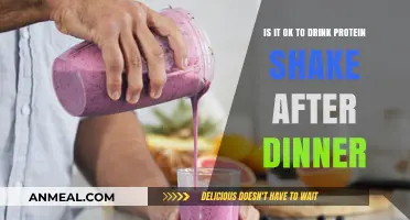 Post-Dinner Protein Shakes: Healthy Habit or Unnecessary Addition?