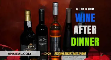 Wine After Dinner: Healthy Habit or Harmful Choice?
