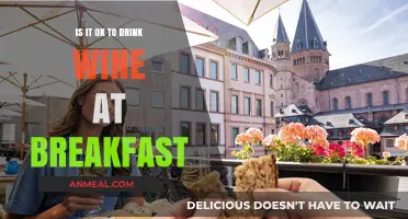 Wine with Breakfast: A Morning Indulgence or Social Misstep?