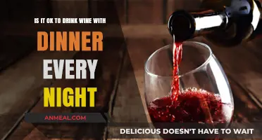 Daily Wine with Dinner: Healthy Habit or Risky Routine?