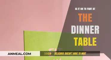 Farting Etiquette: Is It Ever Okay to Pass Gas at the Dinner Table?