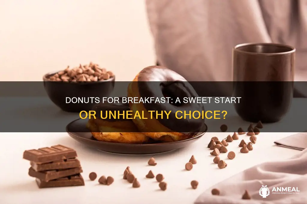 is it ok to have a donut for breakfast
