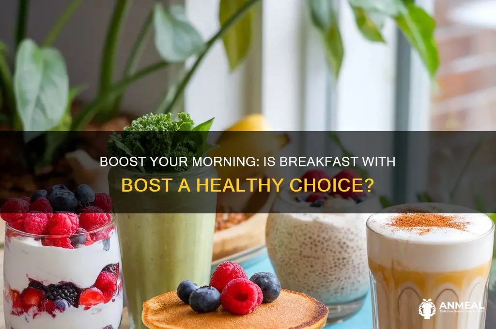 is it ok to have bost for breakfast