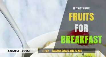 Fruits for Breakfast: Healthy Choice or Morning Myth?