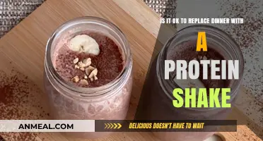 Protein Shakes for Dinner: Healthy Choice or Nutritional Mistake?