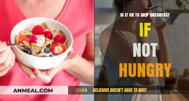 Skipping Breakfast When Not Hungry: Healthy Choice or Harmful Habit?