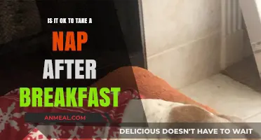 Post-Breakfast Naps: Benefits, Timing, and Impact on Daily Energy Levels