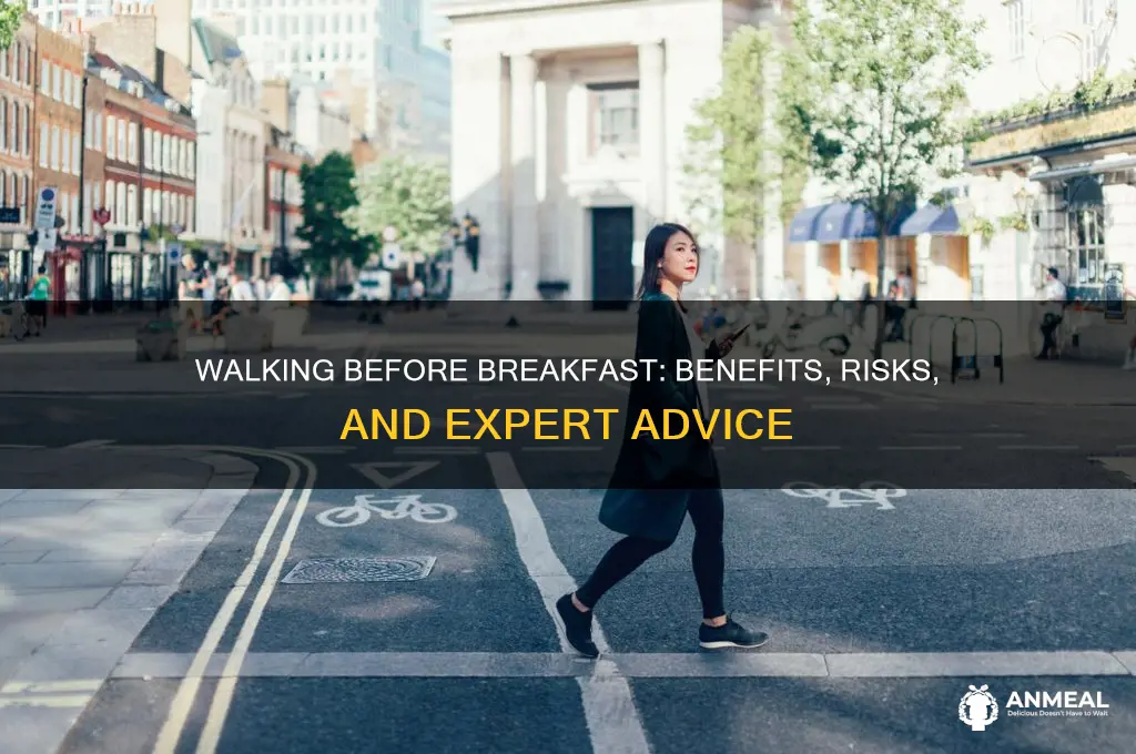 is it ok to walk before breakfast