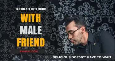 Dining with Male Friends: Navigating Social Norms and Personal Boundaries
