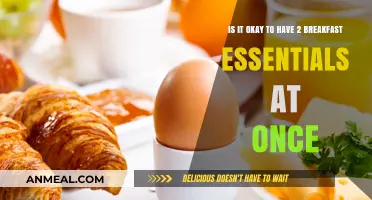 Double Breakfast Essentials: Is Combining Two Options Healthy or Overkill?