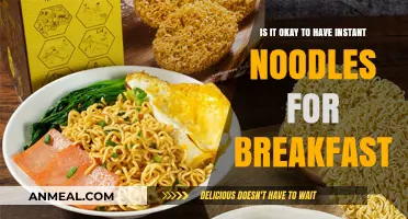 Instant Noodles for Breakfast: Healthy Choice or Morning Mistake?