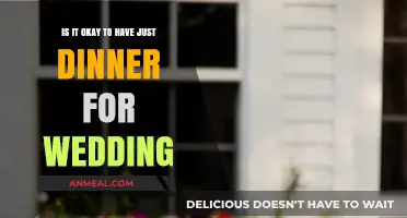 Intimate Wedding Dinner: A Perfect Choice for Your Special Day?