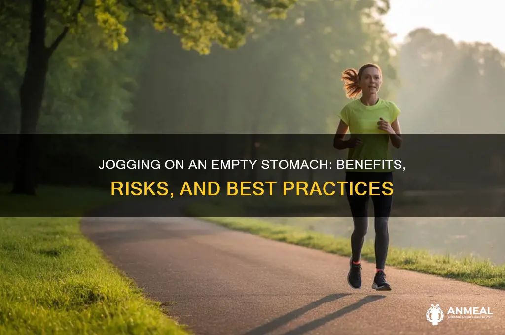 is it okay to jog without breakfast