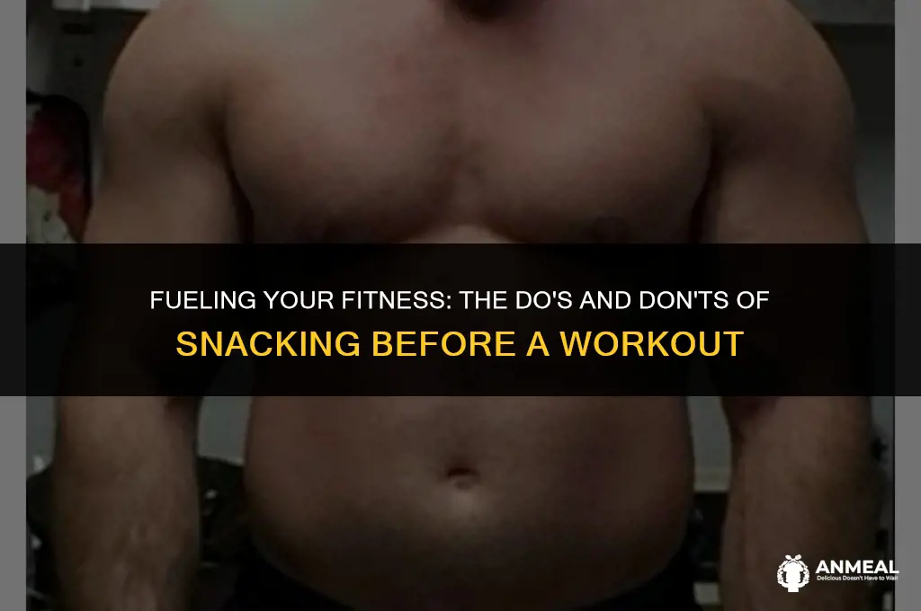 is it okay to workout after eating a snack