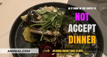 Southern Hospitality: Is Declining Dinner an Unforgivable Social Faux Pas?