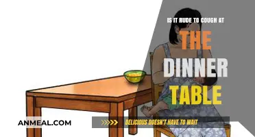 Coughing at the Dinner Table: Rude or Just Unavoidable?