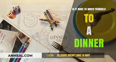 Is Self-Inviting to Dinner Polite or Presumptuous?