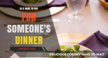 Is Paying for Someone's Dinner Polite or Overstepping Boundaries?