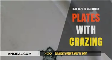 Crazing on Dinner Plates: Safe to Use or Potential Health Risk?