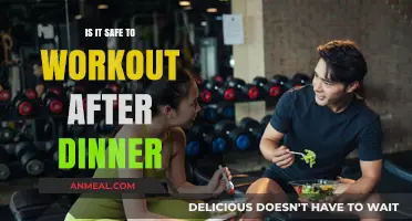 Post-Dinner Workouts: Safe or Risky for Your Health and Digestion?
