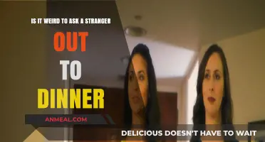 Is Asking a Stranger to Dinner Weird or Bold?