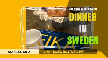 Swedish Dinner Etiquette: Is Feeding Guests at Home Unusual?