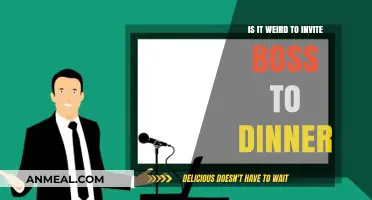 Inviting Your Boss to Dinner: Weird or Professional Networking?