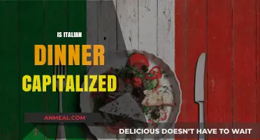 Is 'Italian Dinner' Capitalized? Grammar Rules Explained Simply
