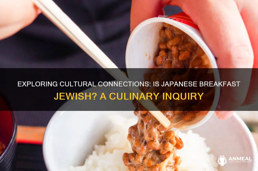 is japanese breakfast jewish