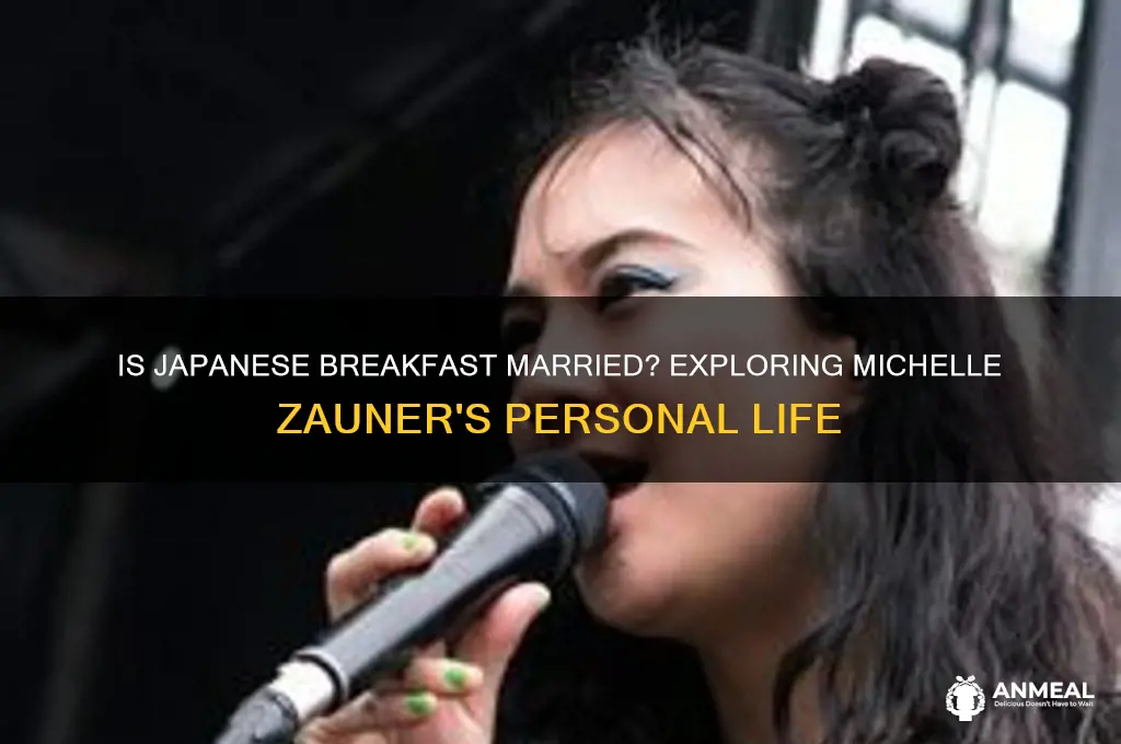 is japanese breakfast married