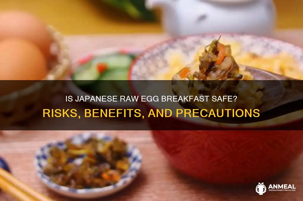 is japanese raw egg breakfast safe
