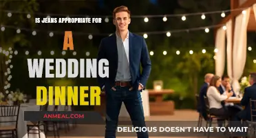 Jeans at a Wedding Dinner: Stylish Choice or Fashion Faux Pas?