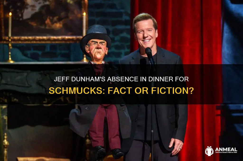 is jeff dunham in dinner for schmucks