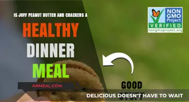 Jif Peanut Butter and Crackers: A Healthy Dinner Option?
