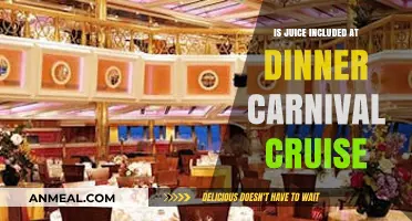 Carnival Cruise Dinner: Does Juice Come with Your Meal?