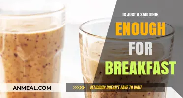 Smoothies for Breakfast: A Balanced Start or Just a Snack?