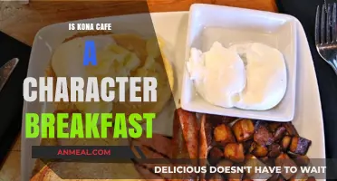 Kona Cafe: Character Breakfast Experience at Disney's Polynesian Village Resort