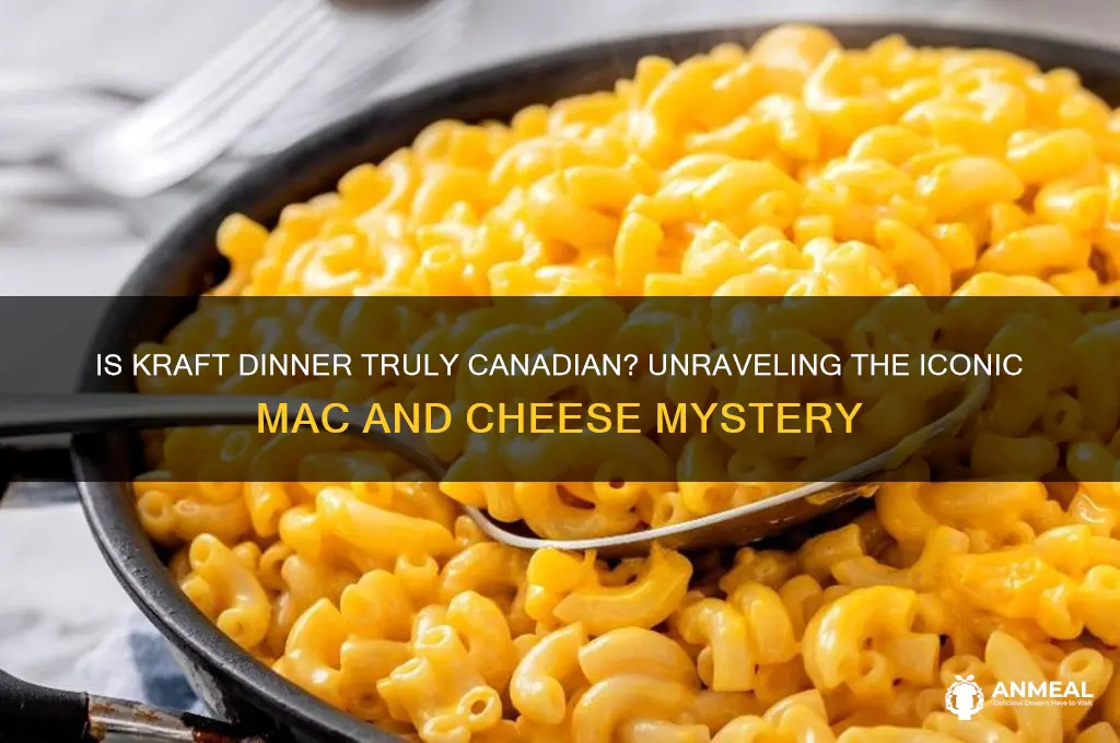 is kraft dinner a canadian product