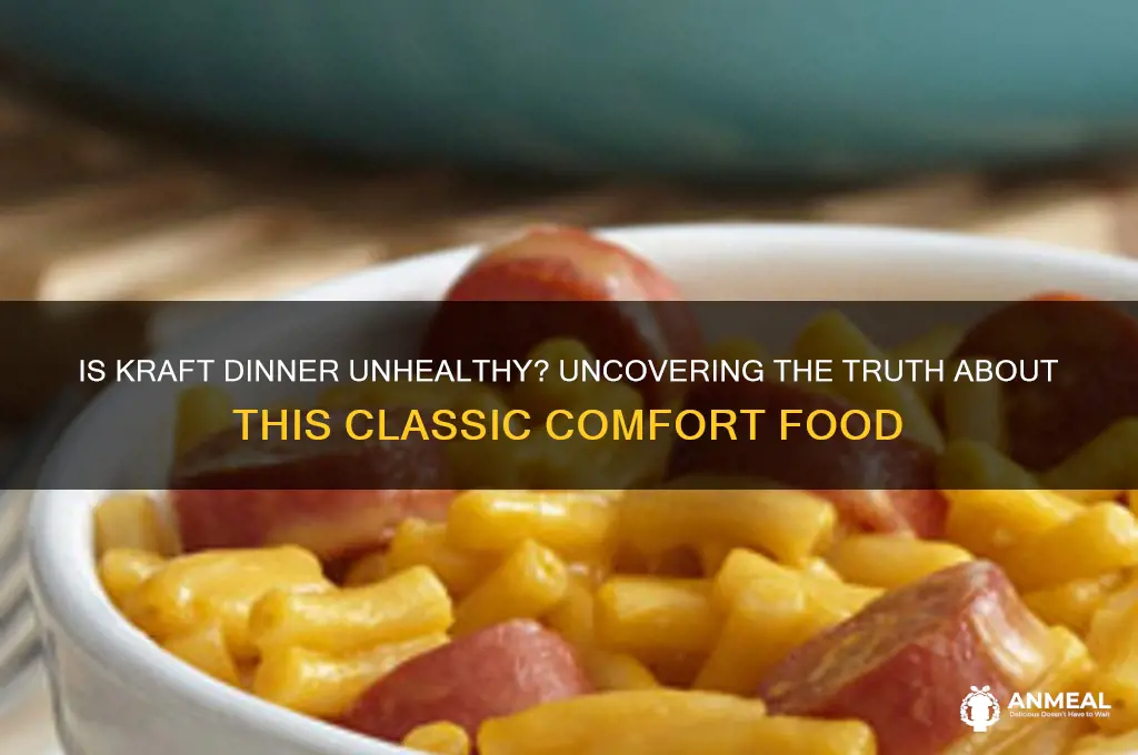 is kraft dinner really bad for you