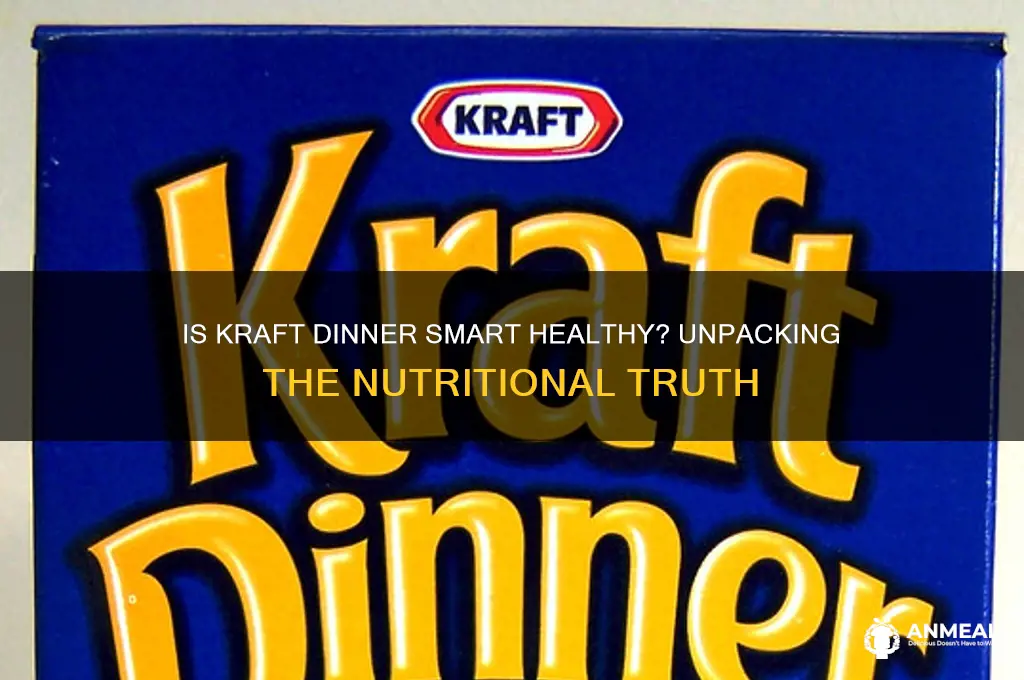 is kraft dinner smart healthy