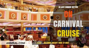 Late Dinner on Carnival Cruise: Pros, Cons, and Best Tips