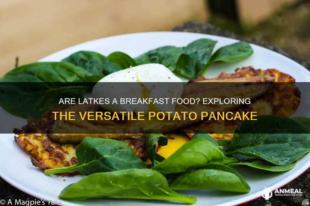 is latke a breakfast food