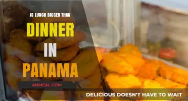 Panama's Meal Sizes: Is Lunch Truly Bigger Than Dinner?