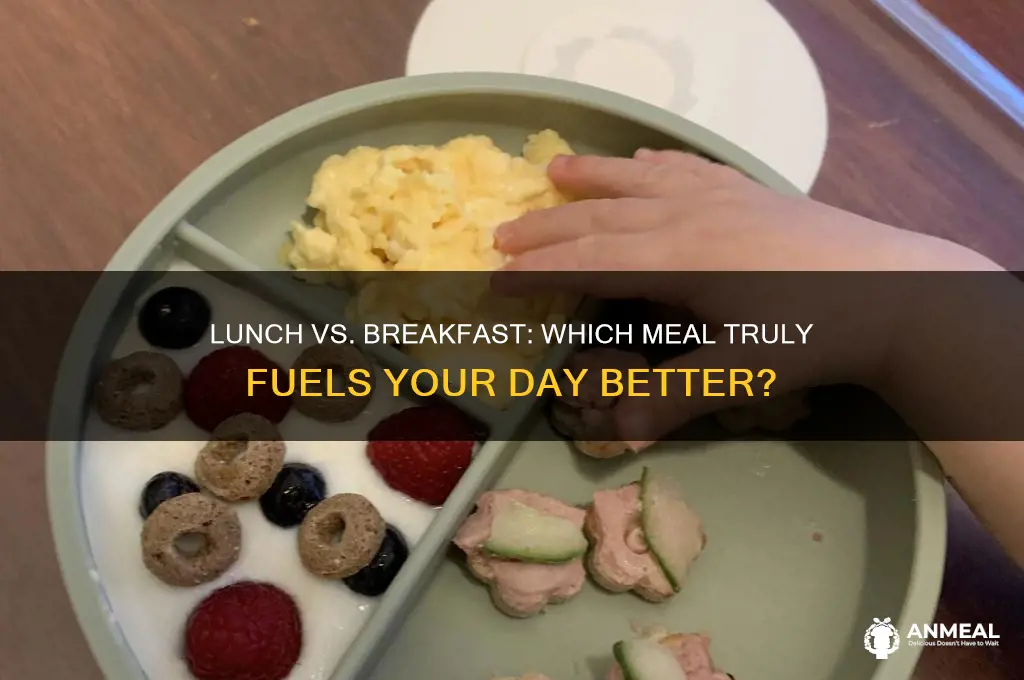 is lunch more important than breakfast