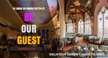 Lunch vs. Dinner: Which Reigns Supreme at Be Our Guest?