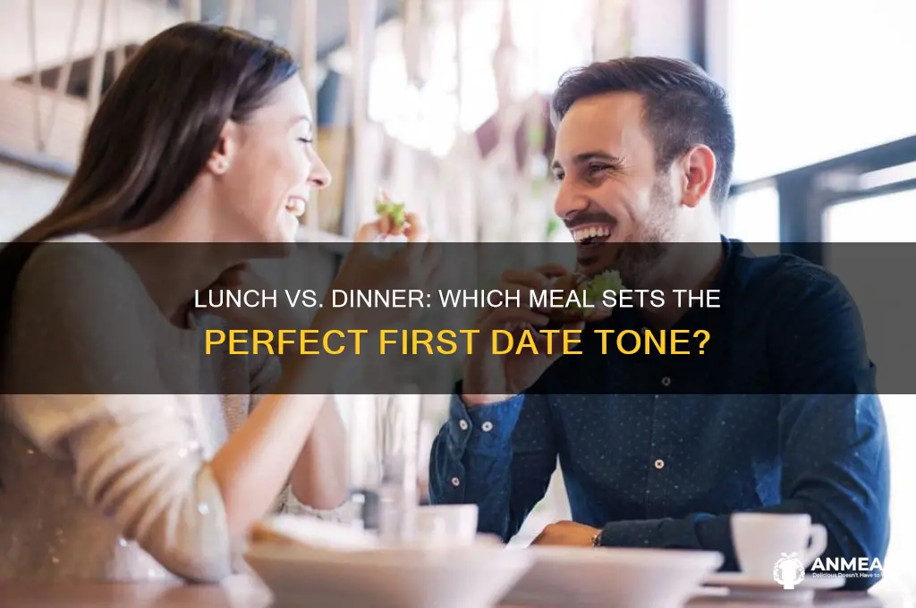 is lunch or dinner better for a first date