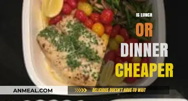 Lunch vs. Dinner: Which Meal Saves You More Money?
