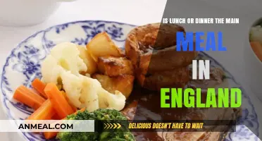 Lunch or Dinner: Which Reigns as England's Main Meal?